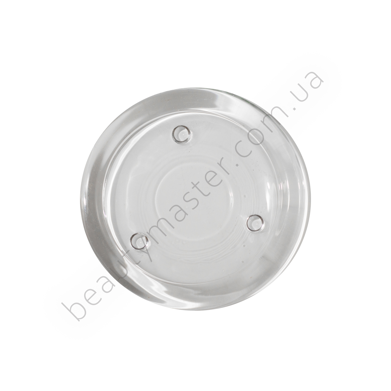 Палитра для замеса красок и хны стекло d11см