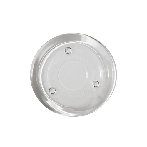 Палітра для замісу фарб та хни скло d11см