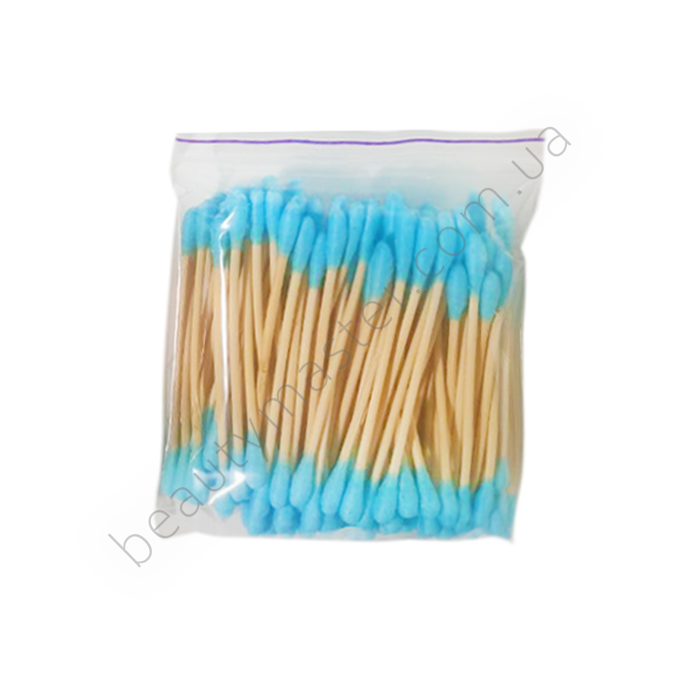 Ватні палички кольорові набір 5 упаковок по 100 шт