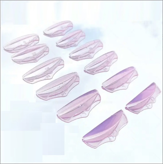 Beauty Master Rollers for lamination of eyelashes PINK DIADEM, 6 pairs