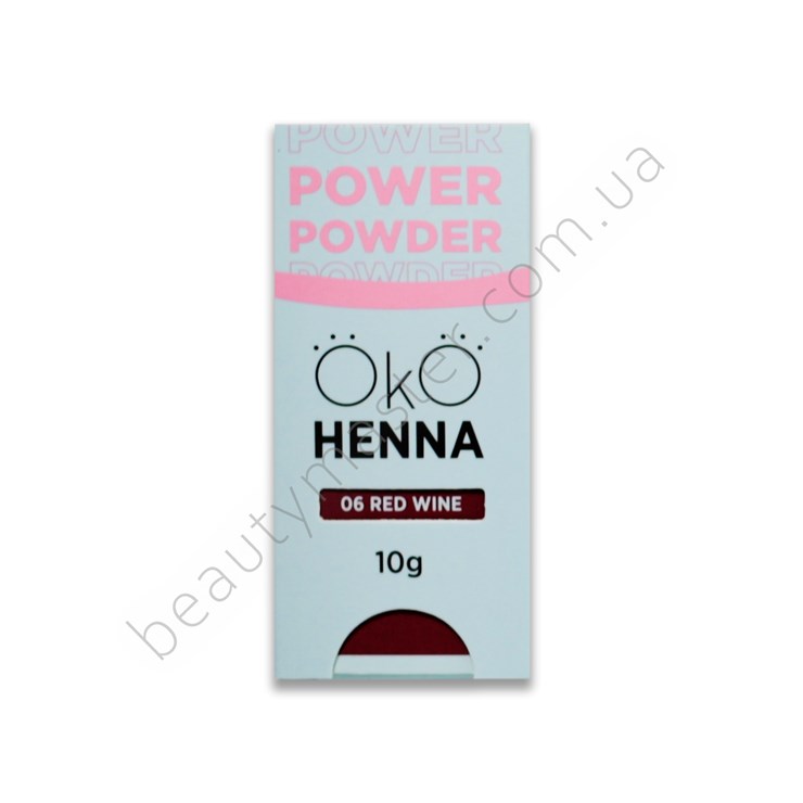 OKO Henna for eyebrows 06 red wine 10 g
