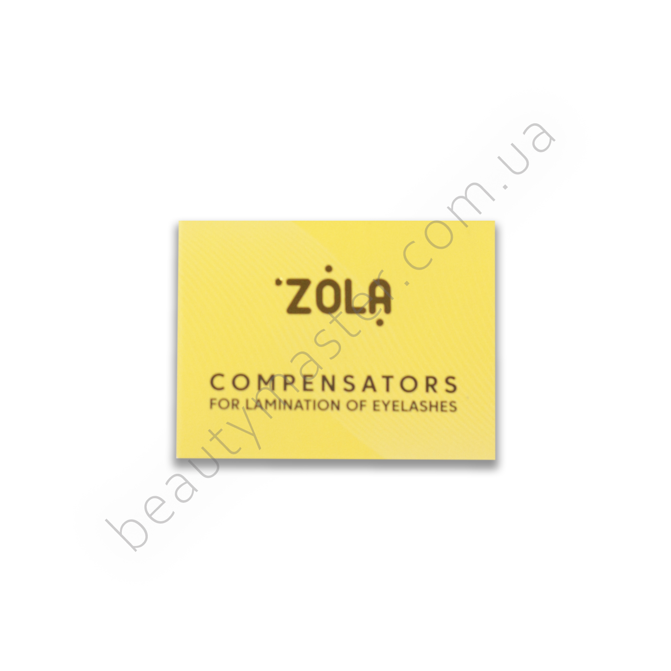 ZOLA Компенсатори для ламінування вій, жовті