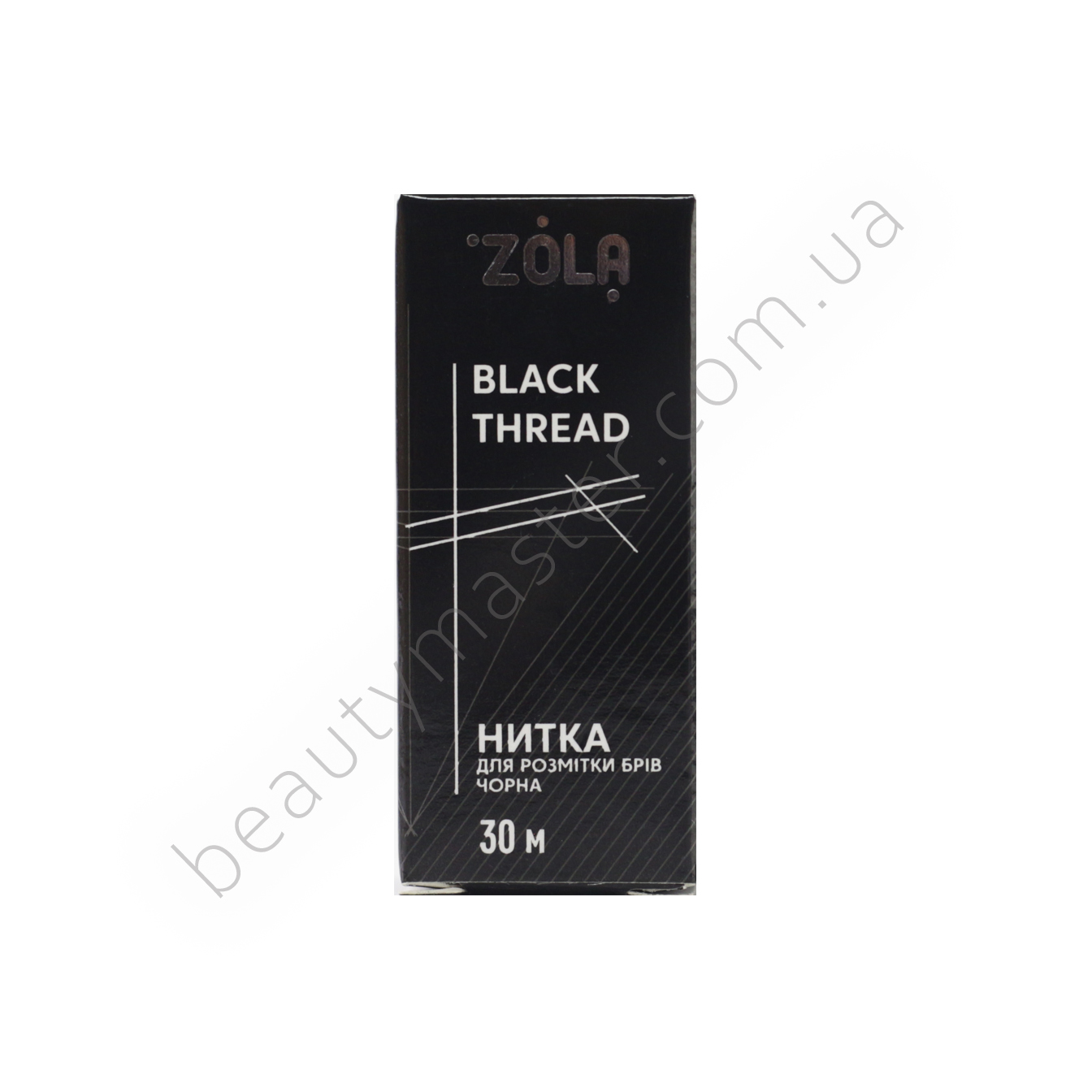 ZOLA Нитка для розмітки 30 м чорна