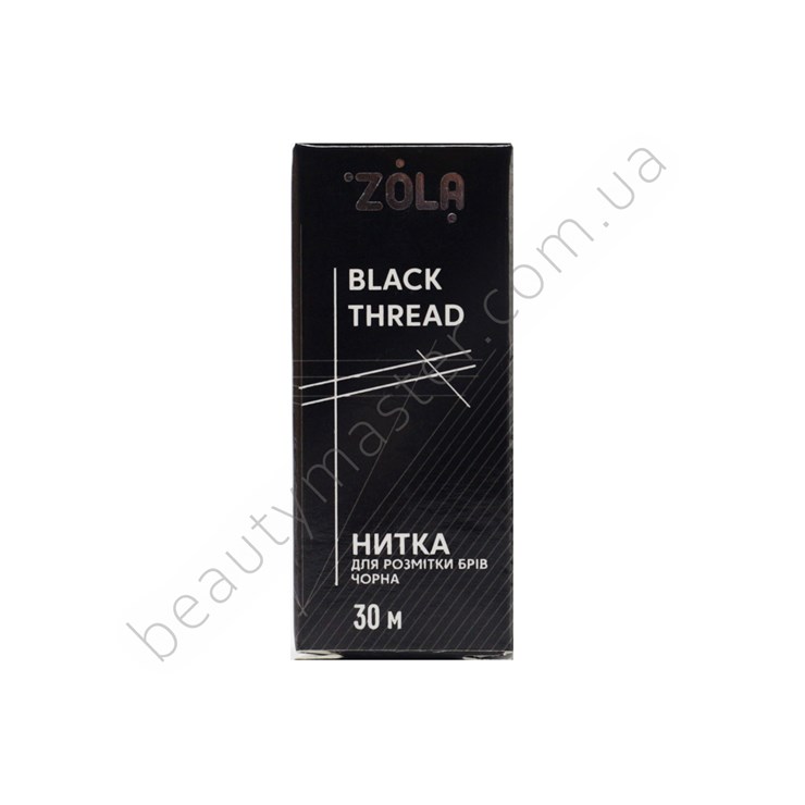 ZOLA Marking thread 30 m black