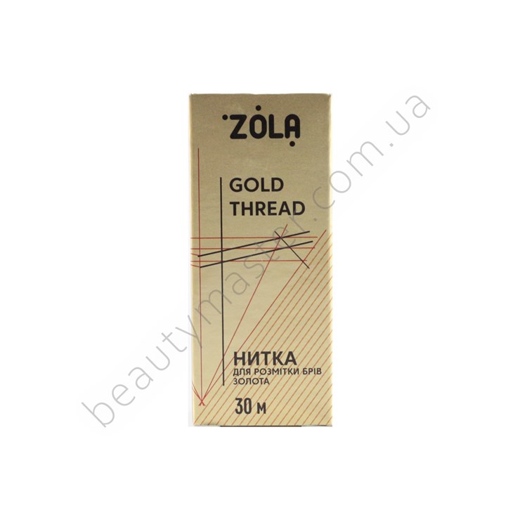 ZOLA Hilo de marcar 30 m dorado