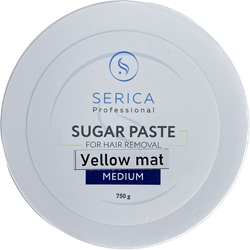 Serica Матовая сахарная паста Medium желтая 750 г
