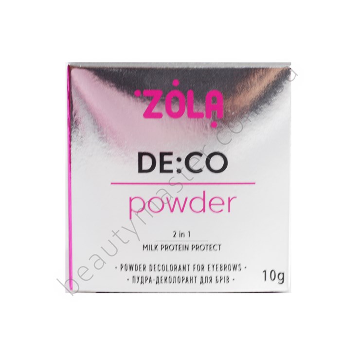 ZOLA Пудра-деколорант для брів DE:CO Powder 10 г