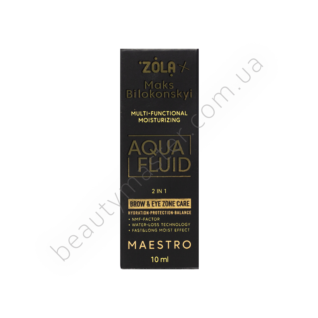 ZOLA x Maks Bilokonskyi Багатофункціональний зволожувальний AQUA FLUID 10мл