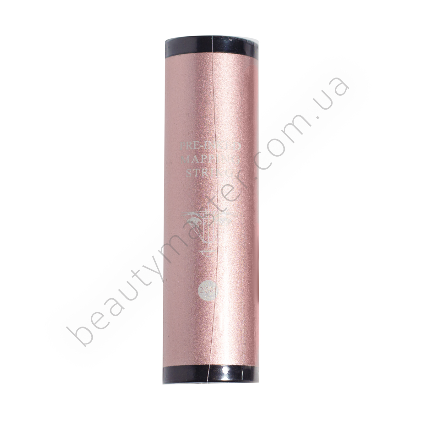 Нить в тубусе для разметки бровей окрашенная 20 метров розовая