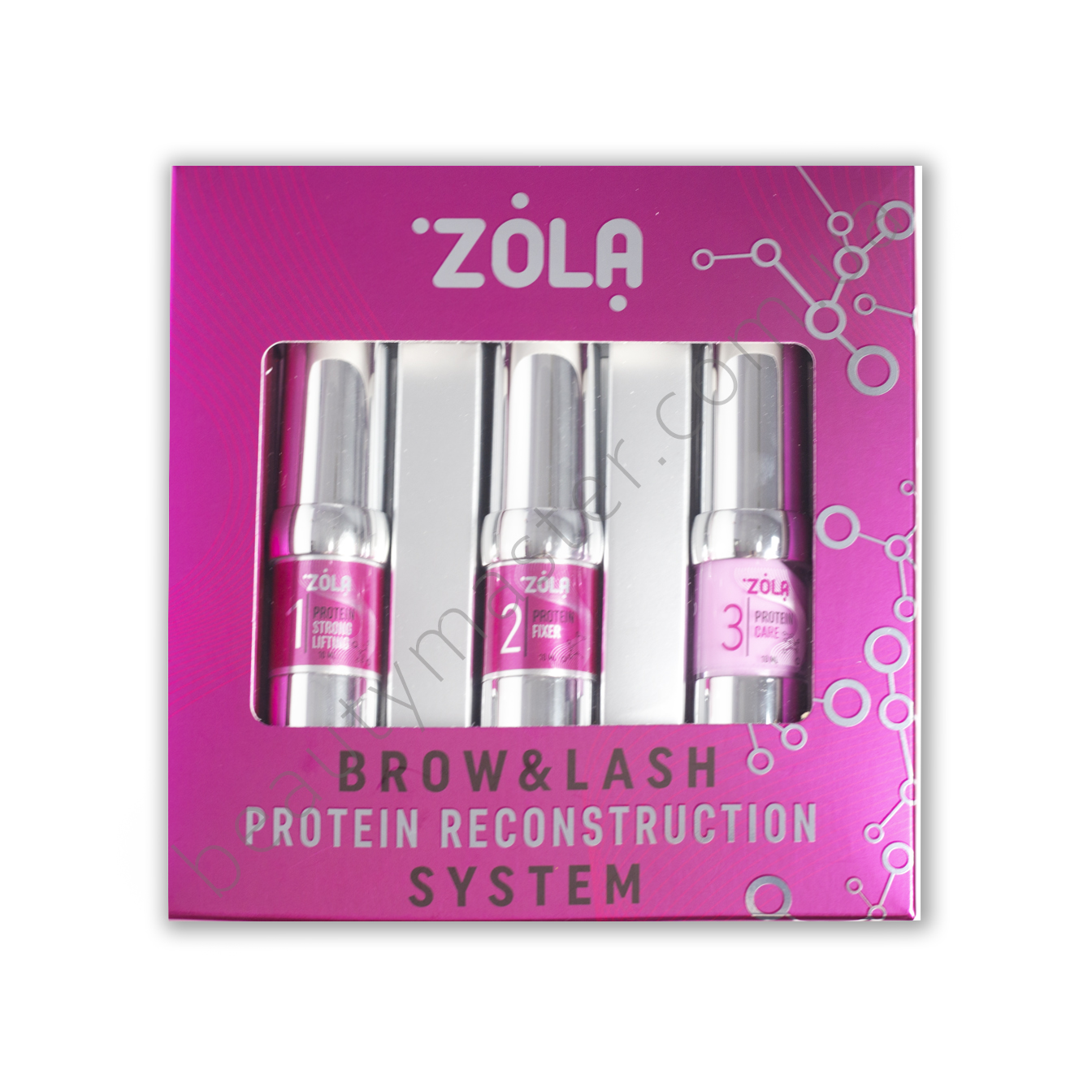 ZOLA Zestaw do laminowania Brow&Lash Protein Reconstruction