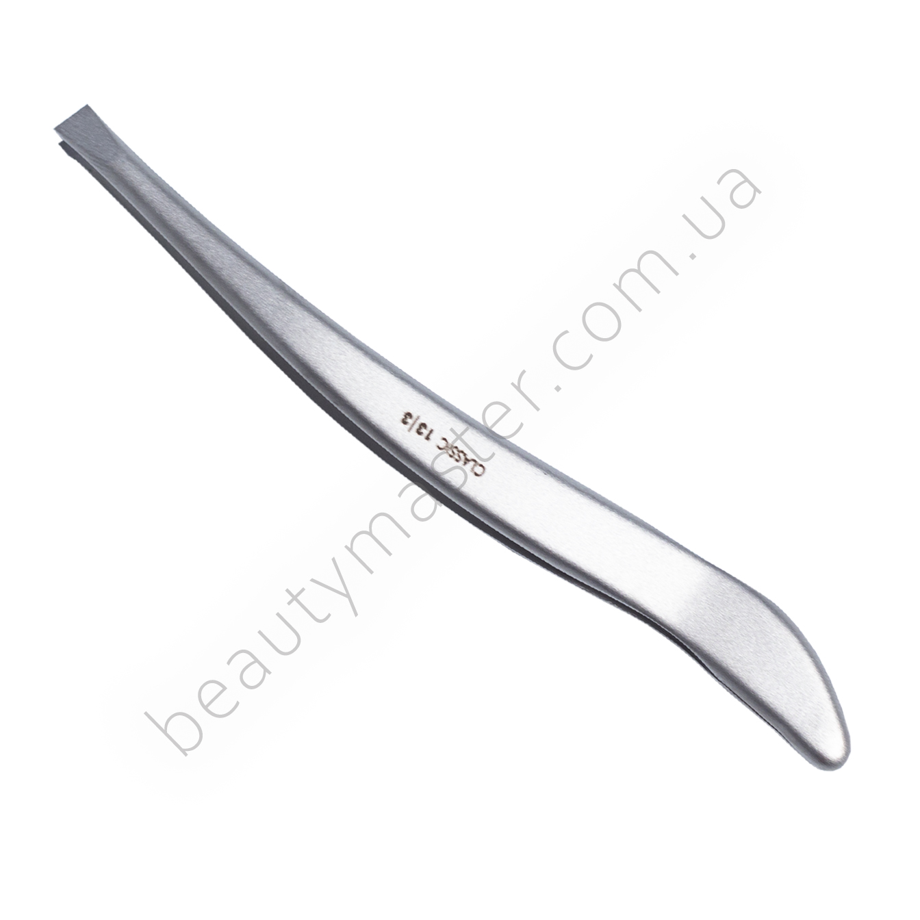 Staleks eyebrow tweezers Classic 13/3 (beveled), metal