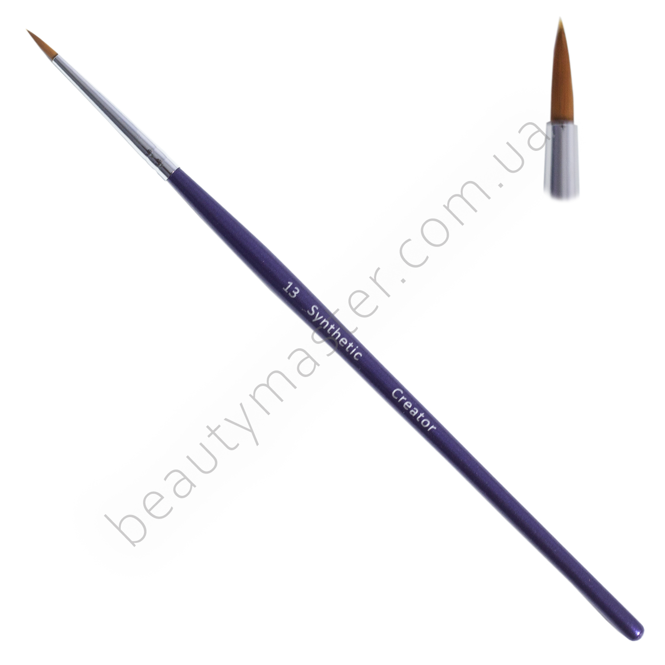 Pincel redondo y fino para cejas Creator Synthetic n.º 13