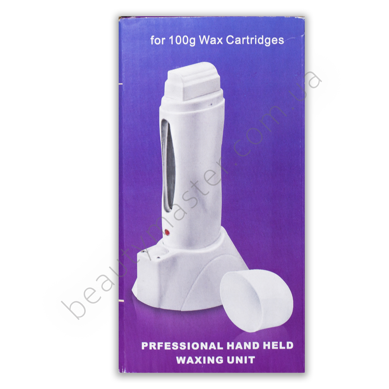 Воскоплав кассетний одинарный с базой белый 100 мл