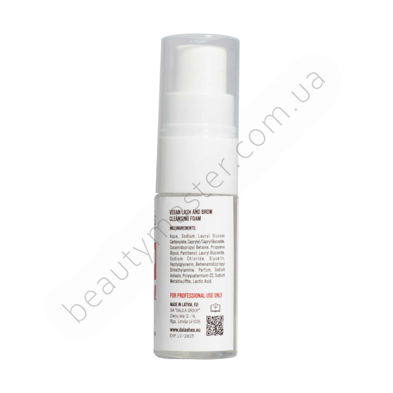 DALASHES Foam for eyebrows and eyelashes Stop reaction 30 ml