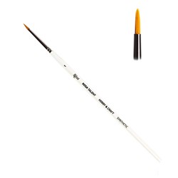 Rosa Hobby&Craft Brush No. 1 round synthetic white