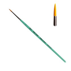 Rosa Hobby&Craft Round synthetic brush No. 1 mint