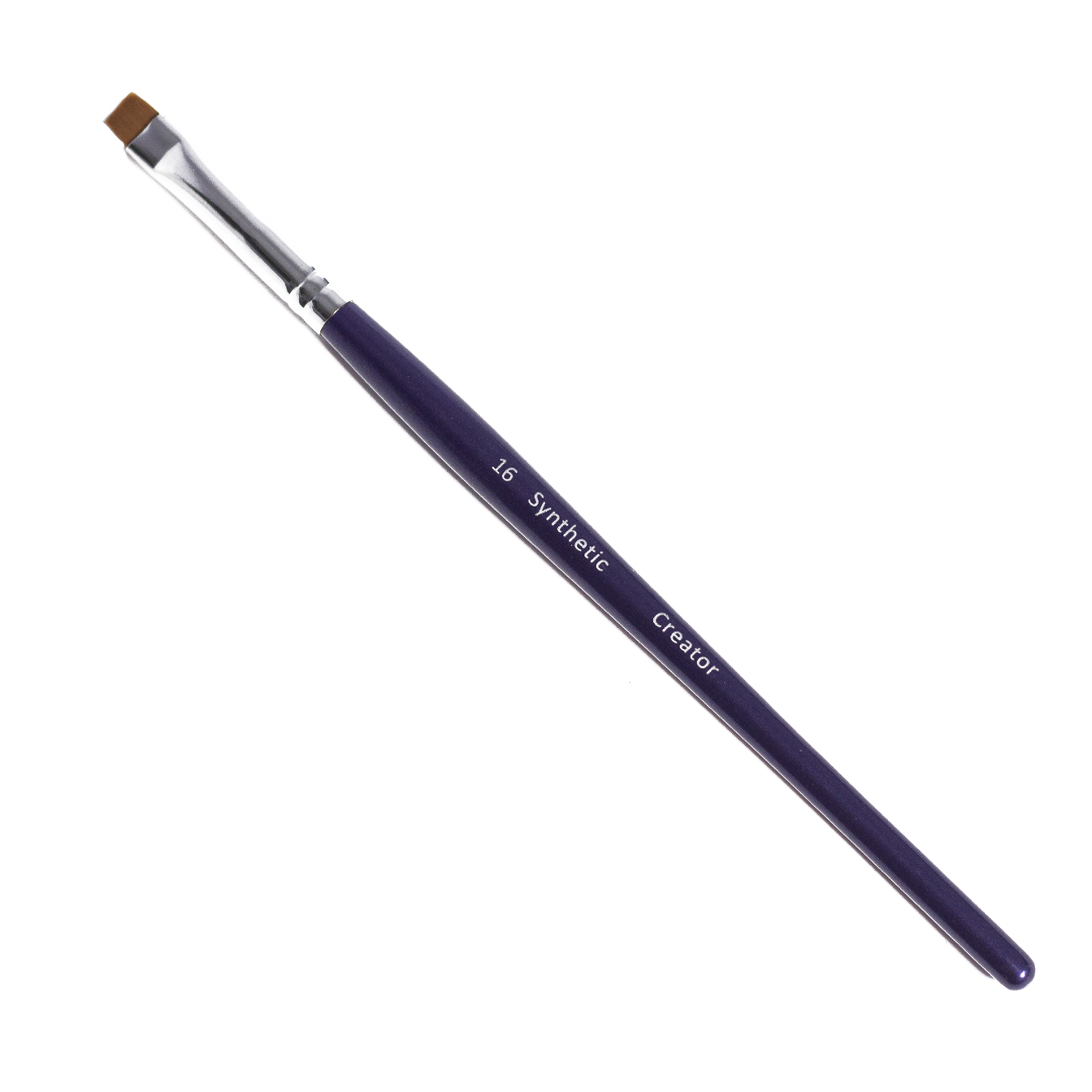 Creator Synthetic No. 16 flat eyebrow brush