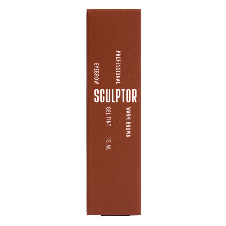 SCULPTOR Гель-краска для бровей warm brown 15 мл