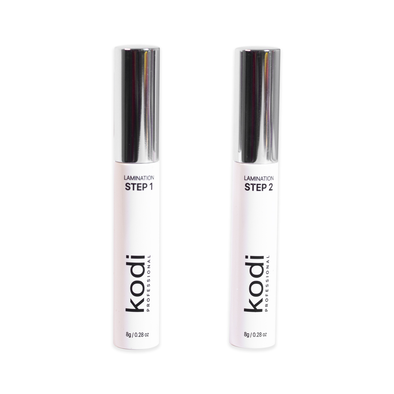 Kodi Набор для ламинирования ресниц №1 + №2, по 8г