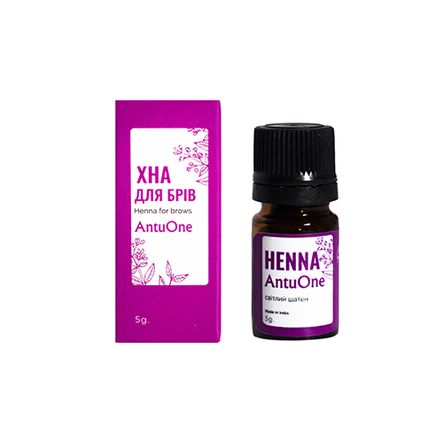 AntuOne henna jasnobrązowa (szklana) 5 g