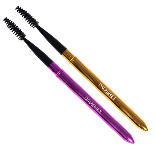 DALASHES Індивідуальна щіточка METALLIC BRUSH рожева