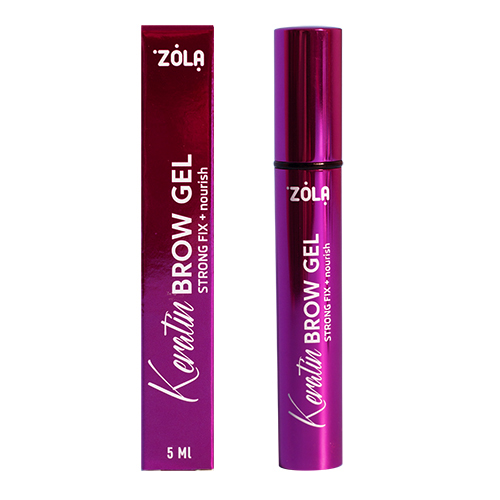 ZOLA Gel para Cejas KERATIN STRONG FIX + NOURISH