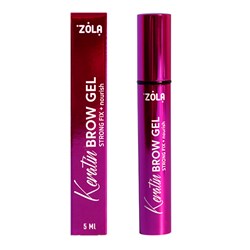 ZOLA Gel para Cejas KERATIN STRONG FIX + NOURISH