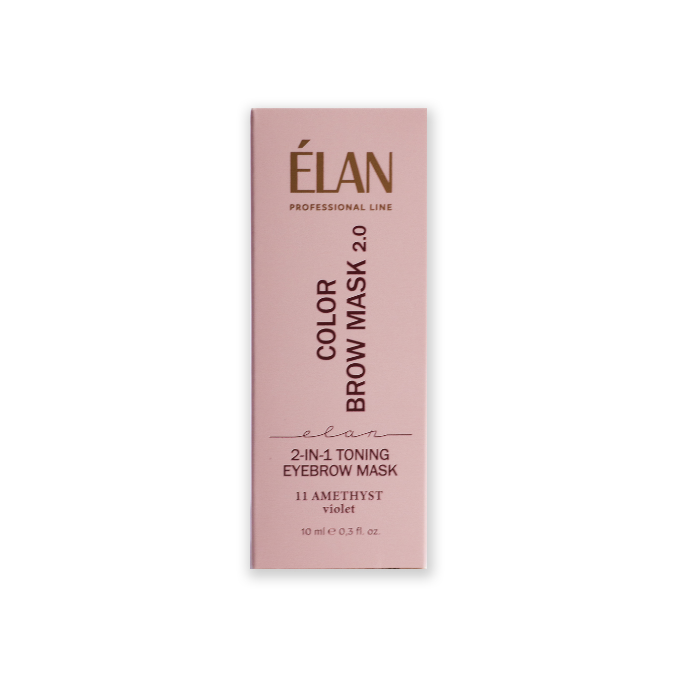 ELAN COLOR BROW MASK 2.0 2-in-1 Eyebrow Tinting Mask, 11 AMETHYST