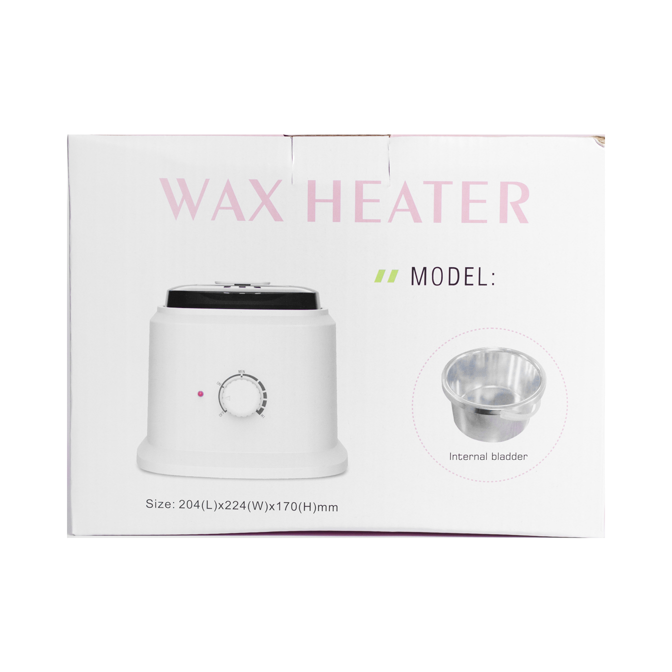 Waxing agent Pro-Wax 800 white square 800 ml