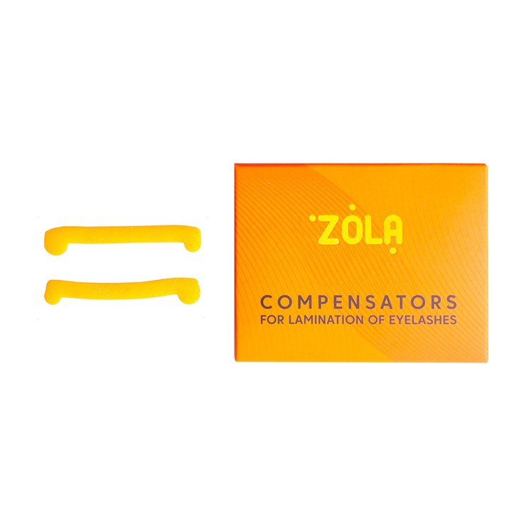 ZOLA Компенсатори для ламінування вій, помаранчеві