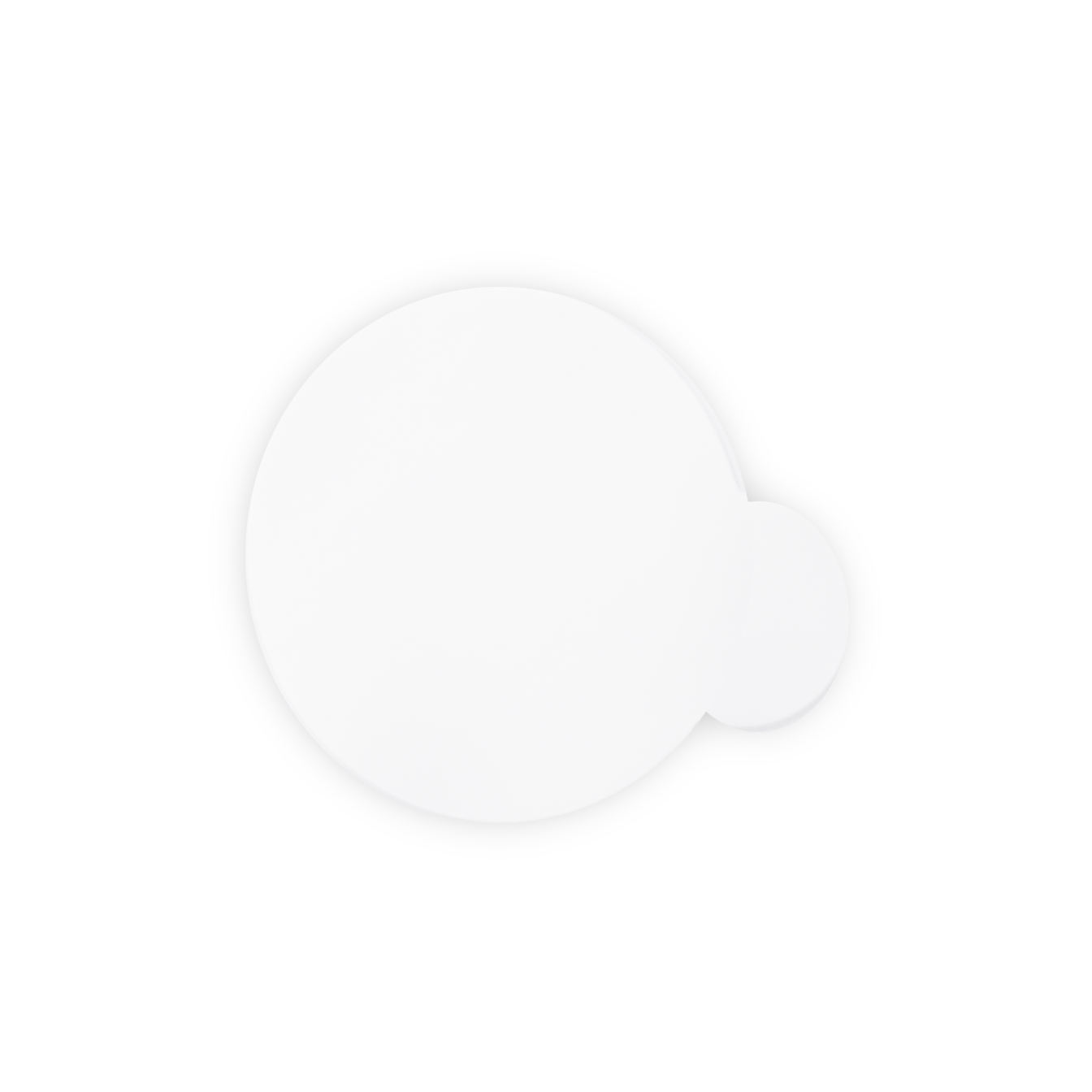 Small Adhesive Sticker for Jade Glue Stone, 1 sheet (20 pcs/sheet)