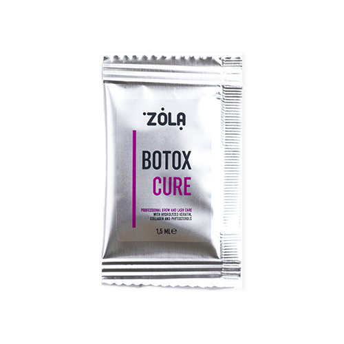 ZOLA Ботокс для бровей и ресниц в саше Botox Cure 1,5 мл