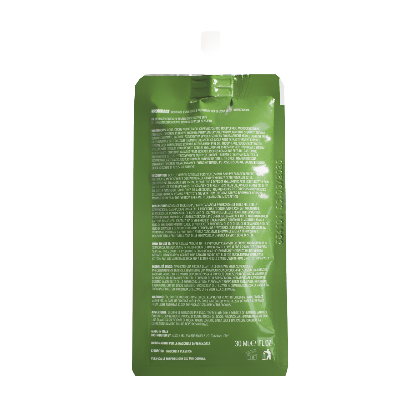 SCULPTOR Скраб-гоммаж BROMMAGE 30 мл