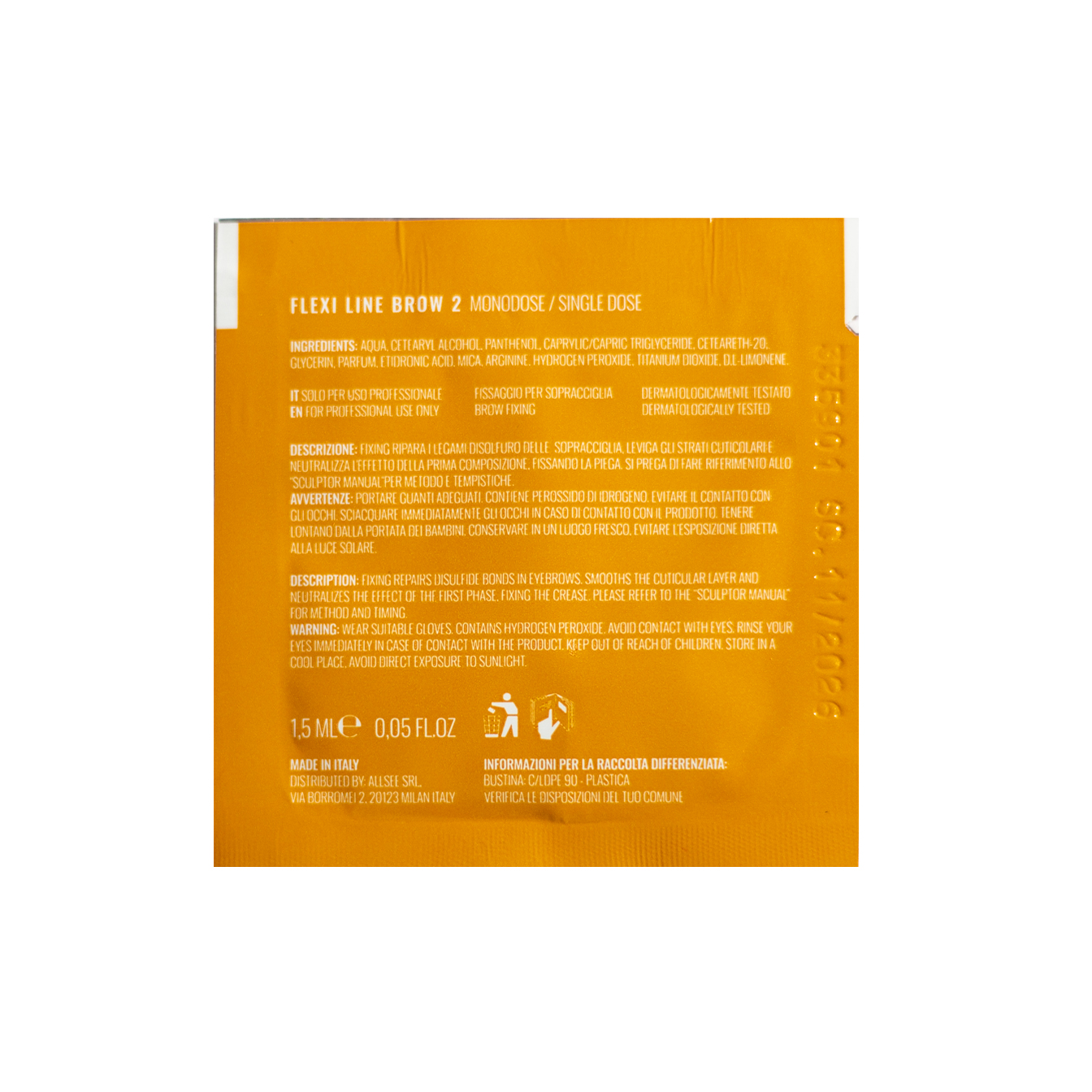 FLEXI LINE BROW FIXING No. 2 Fixing preparation 1.5 ml