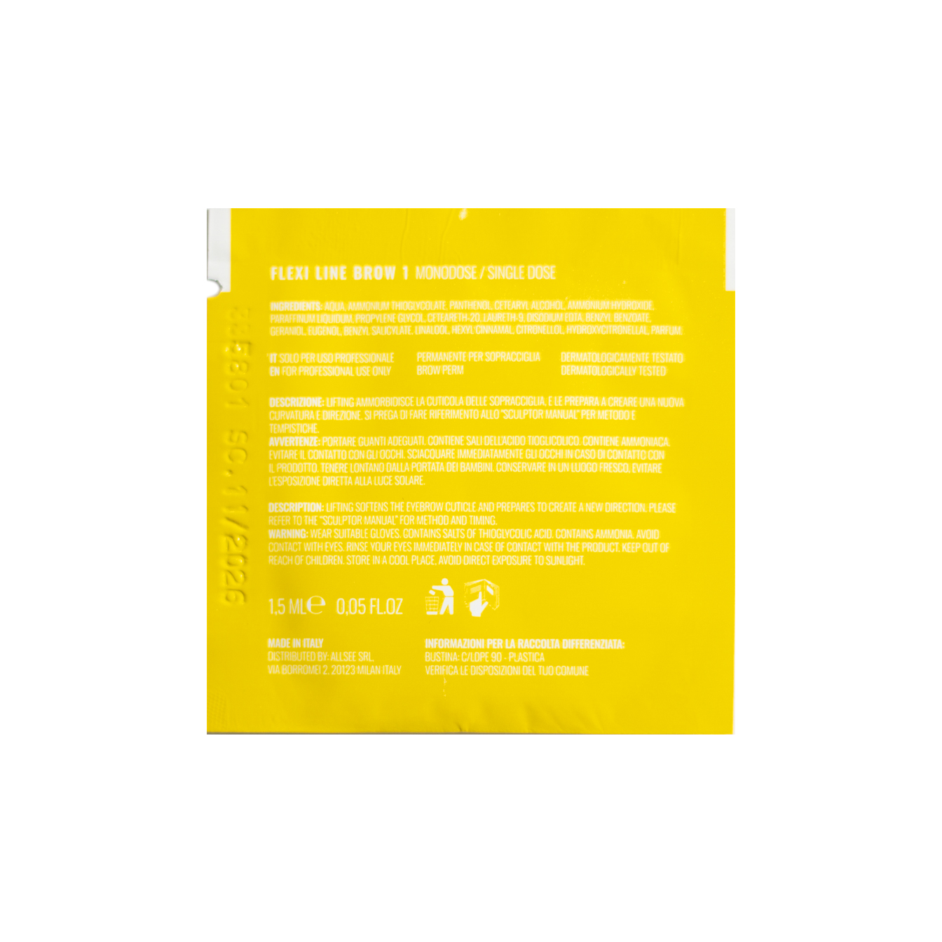 FLEXI LINE BROW LIFTING №1 Перманентний препарат 1,5 мл