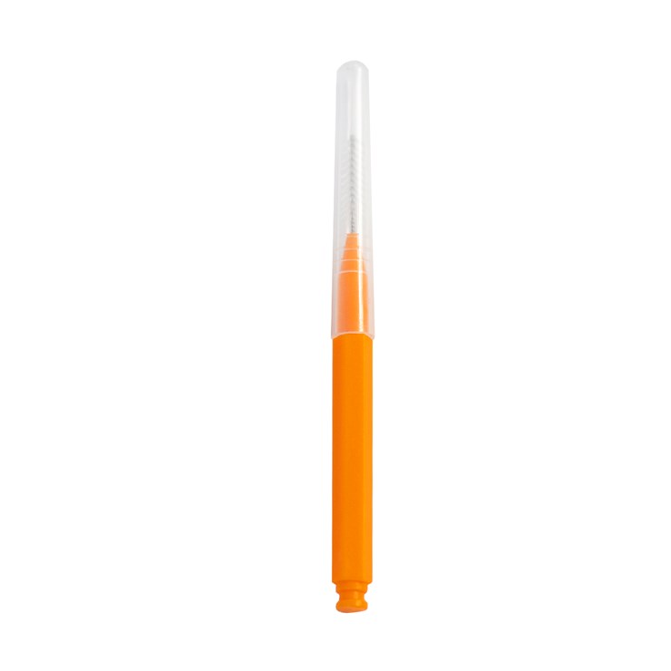 Cepillo para bebés 0,8 mm naranja S