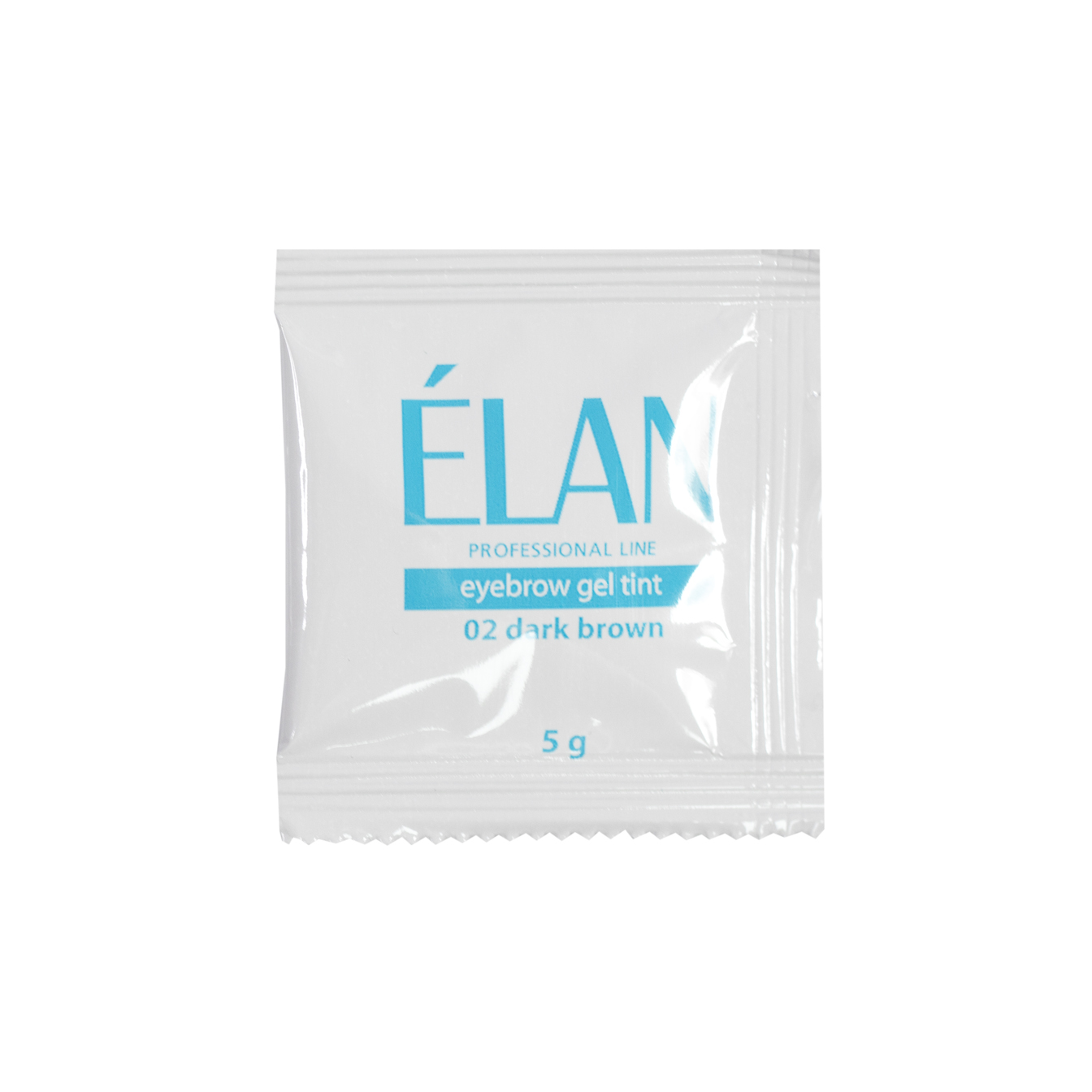 Elan 02 гель-фарба для брів сет у коробці (саше фарби + окислювач)