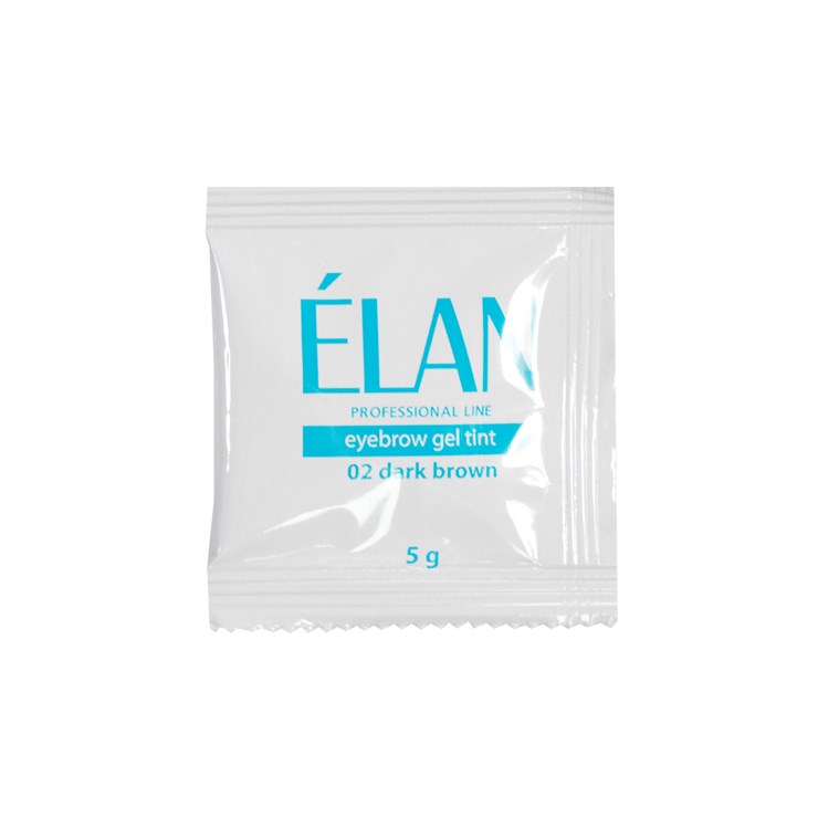 Elan 02 гель-краска для бровей сет в коробке (саше краски + окислитель)