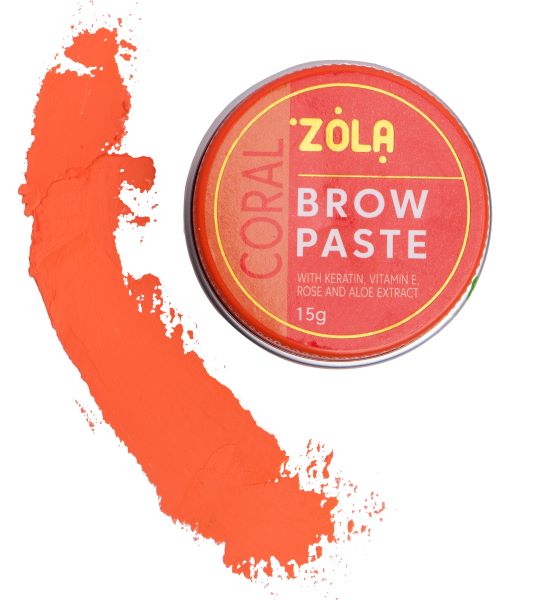 ZOLA Контурная паста для бровей оранжевая