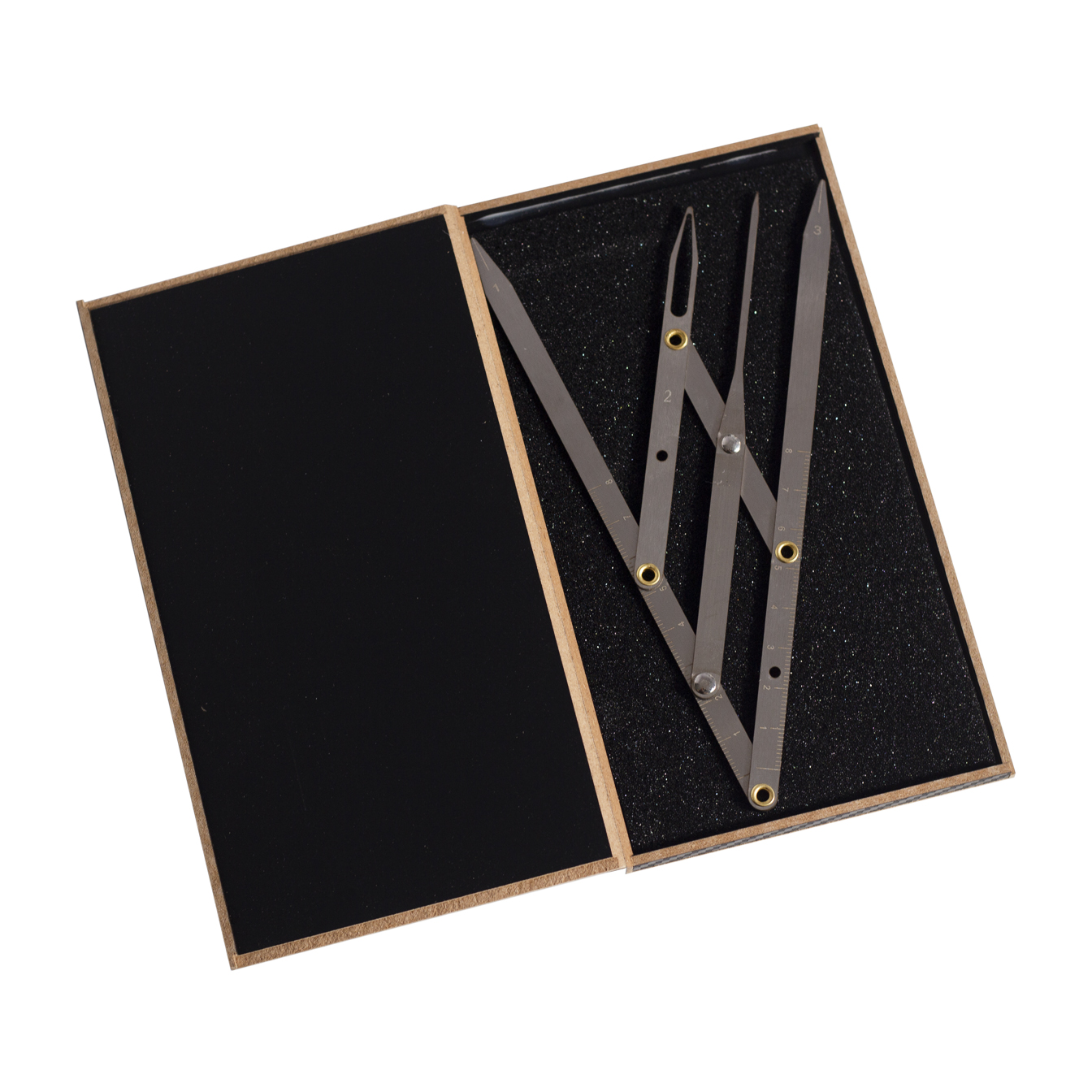 Metalowy kompas do brwi Leonardo