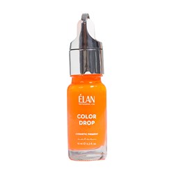 ELAN Cosmetic pigment "COLOR DROP" Neon Orange