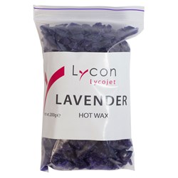 Lycon Lycojet hot wax with lavender and chamomile lavender 200 g