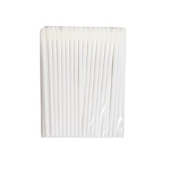Applicator (macro brush) for eyelash cleaning 50 pcs, white