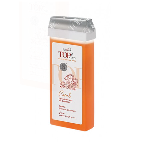 ItalWax Воск в кассете TOP Formula Коралл 100 мл