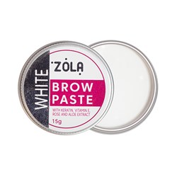 ZOLA Контурная паста для бровей белая
