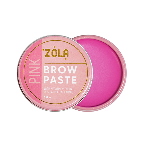 ZOLA Контурна паста для брів рожева