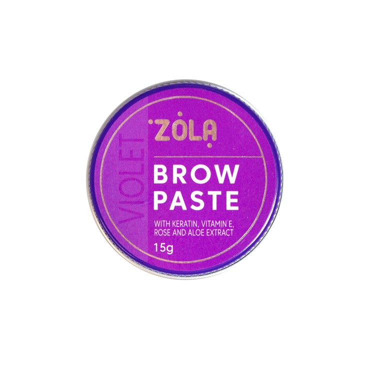 ZOLA Контурная паста для бровей фиолетовая