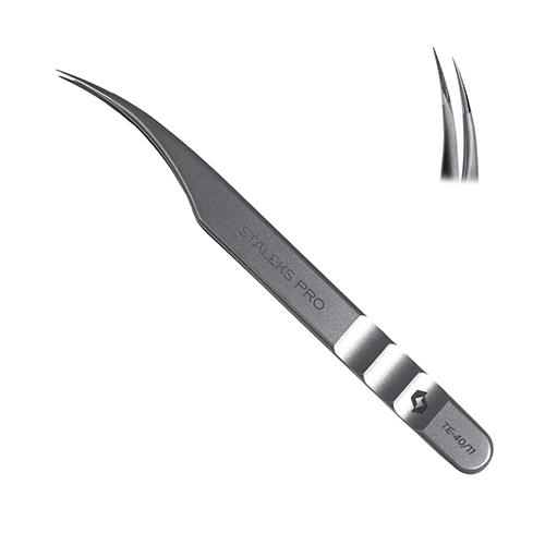 Pinza de pestañas profesional EXPERT 40 TIPO 11 (curva)