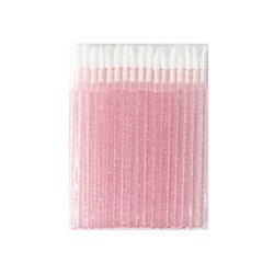 Applicator (macro brush) for cleaning eyelashes with glitter 50 pcs