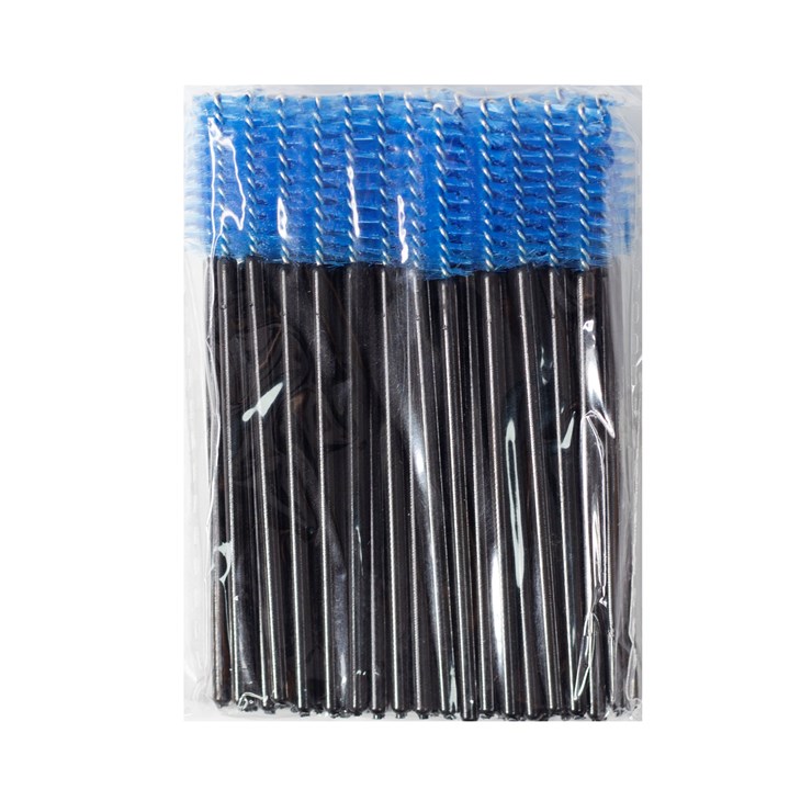 Cepillos de nylon, negro-azul, pack. 50 unidades